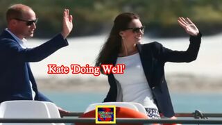 Kate 'doing well', says Prince William