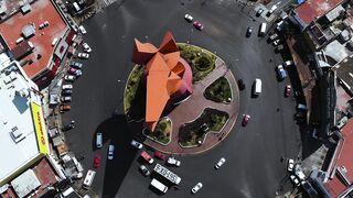 Rond point en ville