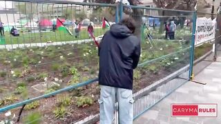 A special operation at an Israel-Palestine protest in Toronto