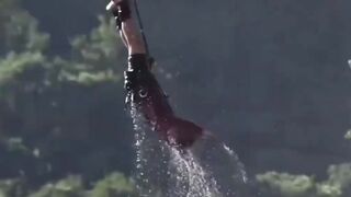 India first shower bungy