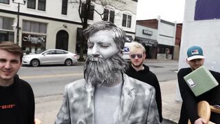 Standing Still For 24 Hours Straight - Statue Challenge