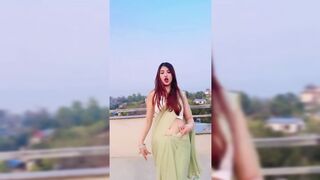 Indian Girl Akriti Paudel Dance