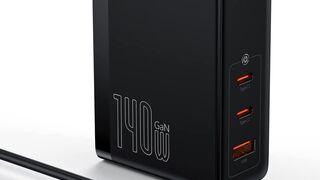 Baseus USB C Charger, 140W Wall Charger PD 3.1 with 3.3ft USB C to C Cable, 3-Port GaN5 Charger for Laptops, iPad,