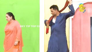 Vicky Kodu and Amjad Rana With Shazeb Mirza _ Stage Drama Clip 2019_HD