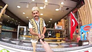 Turkish ice-cream