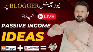 Make Money BLOGGING from LIVE News Channel | Adsterra New Earning TRICK