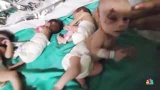 Baby left behind in Gaza now thriving under care of doctor-turned-mother