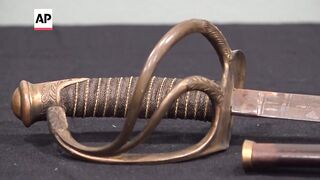 Civil War General William T. Sherman's sword up for auction.
