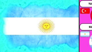 Negara yang menyukai dan membenci ARGENTINA
