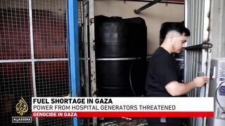 Fuel shortage in Gaza_ Power from hospital generators threatened.