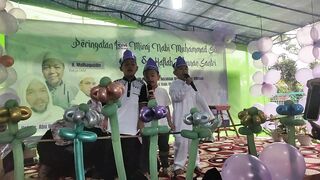 The farewell event at school