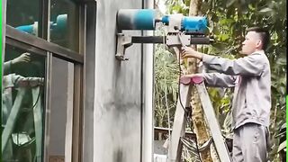 Underground Excavator In Operation