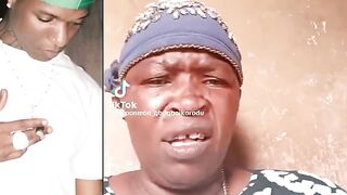 Old Woman Vibing To Wizkid Song