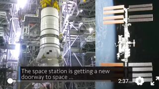 New space launch system SLS