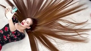 pielęgnacjawłosów #dlugiewlosy #włosing #włosy #kulisy #walentynki #roza #longhair #hair #haircare Download