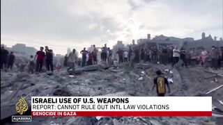 Israeli use of US weapons report: Cannot rule out intl law violations