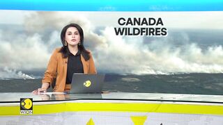 Canada wildfire havoc as season nears, blazes block highways | World DNA | WION