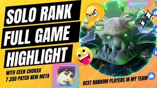 Solo Rank Full Gameplay Funny Highlight EZ GG Win Win
