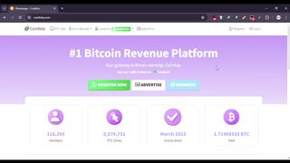 Earn Bitcoin online in seconds #earnbitcoin