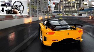 Han's Veilside Mazda RX-7 - Assetto Corsa | Steering Wheel gameplay