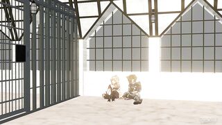 Raiden Ei and Sara can't handle Aether's SEGGS appeal