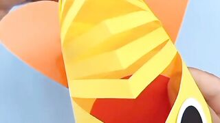 The paper art diy art craft #craft #homedecor #ashortaday #youtubeshorts