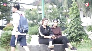 Ngeprank kakak cantik  yg lagi santai