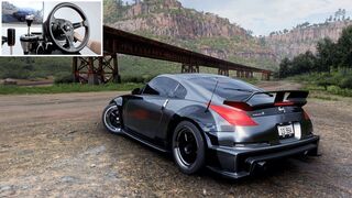 Drifting DK's Nissan 350z - Forza Horizon 5 | Steering Wheel Drift Gameplay