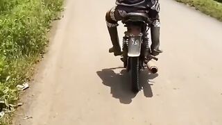 Unique motorbike