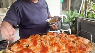 "STEAK" street food in indonesia