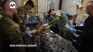 Outnumbered and outgunned, Ukraine military medics work to keep soldiers fighting on the frontline.