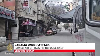 War on Gaza: Israeli forces ‘carpet bombing’ Jabalia