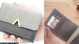 How to products review Markaz app all category Bag/Purse Type: Trifold Short Wallet