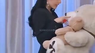 WHAT'S SHE DOING HERE?