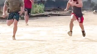 Running with bro #kabaddi #punjabi #sports #fitness #kabaddiplayer