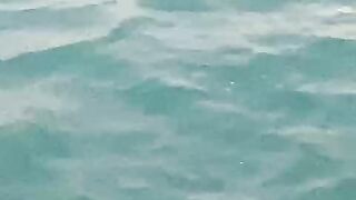 The beach
