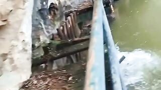 Never you trust abandoned Bridge