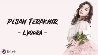 pesan terakhir lyodra lyrics