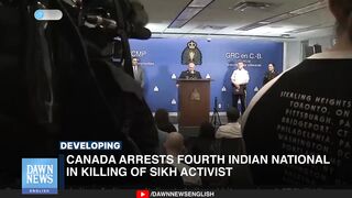 Canada Arrests Fourth Indian National In Killing Of Sikh Activist | Dawn News English