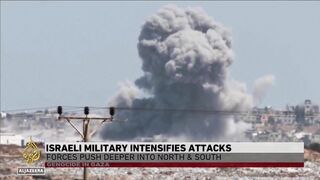 War on Gaza: Israeli forces push deeper into north and south of the strip