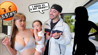 Hiring A NANNY Prank On Fiance! *HILARIOUS*