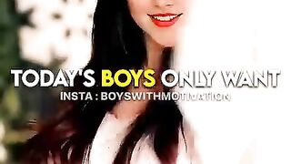 Today's Boys Only Want ????????~ #335 || Motivational || BWM || #shorts #motivation