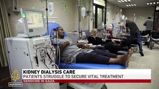 Gaza kidney patients struggle to secure dialysis treatment