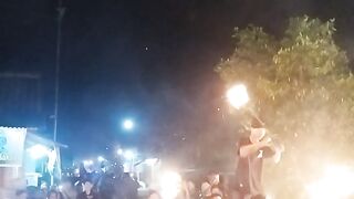 Maz Omat Atraksi Saat Takbiran 2024