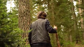 Wilderness Whispers: A One-Day Bushcraft Retreat with Canvas Lavvu, Machete Knife, and Axe ASMR"