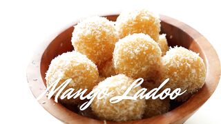 Mango Coconut Ladoo Recipe