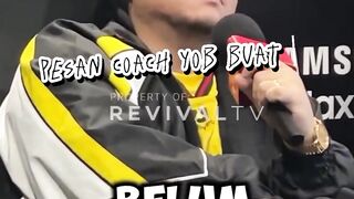 Coach Yeb message for RRQ