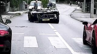 Pagani Zonda HP Barchetta Crash #febspot