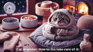 Cat in winter: how to take care of it#catcare#catinwinter#winterandcat#takecareofcat#carecat