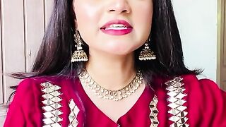 Beautiful song singing by pretty girl